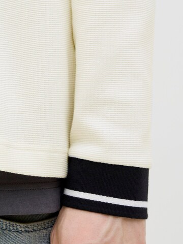 Sweat-shirt 'JCOHorizon' JACK & JONES en blanc