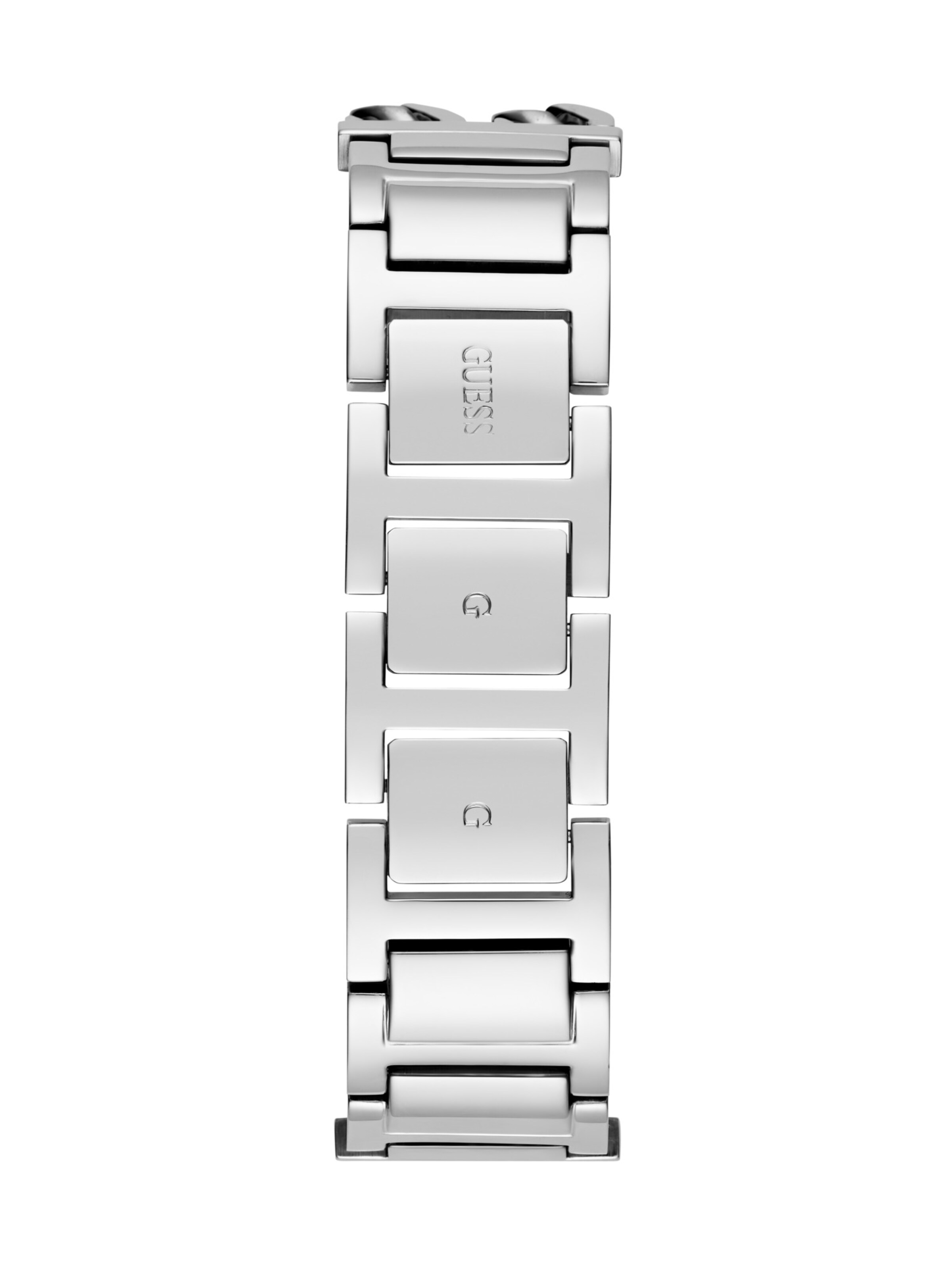 GUESS Uhr 'MOD ID' in Silber