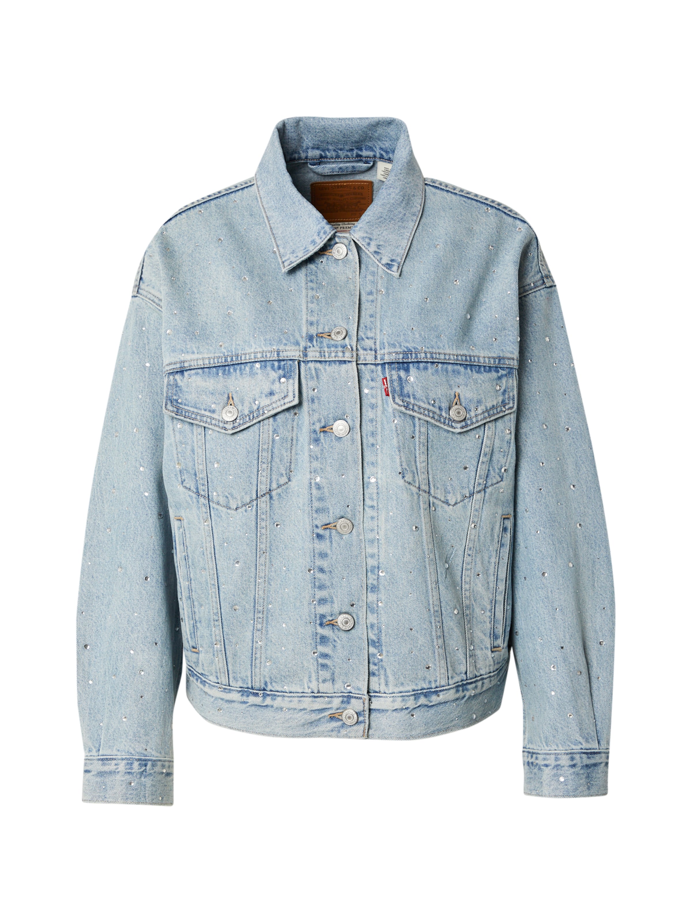 LEVI'S ® Kevad-sügisjope '90's Trucker Jacket' helesinine, Tootevaade