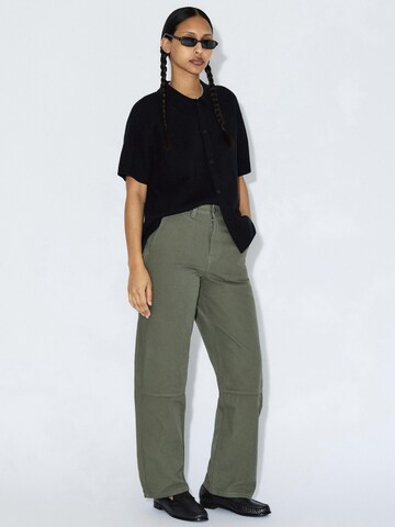 Dr. Denim Loose fit Trousers 'Roh Pants' in Green