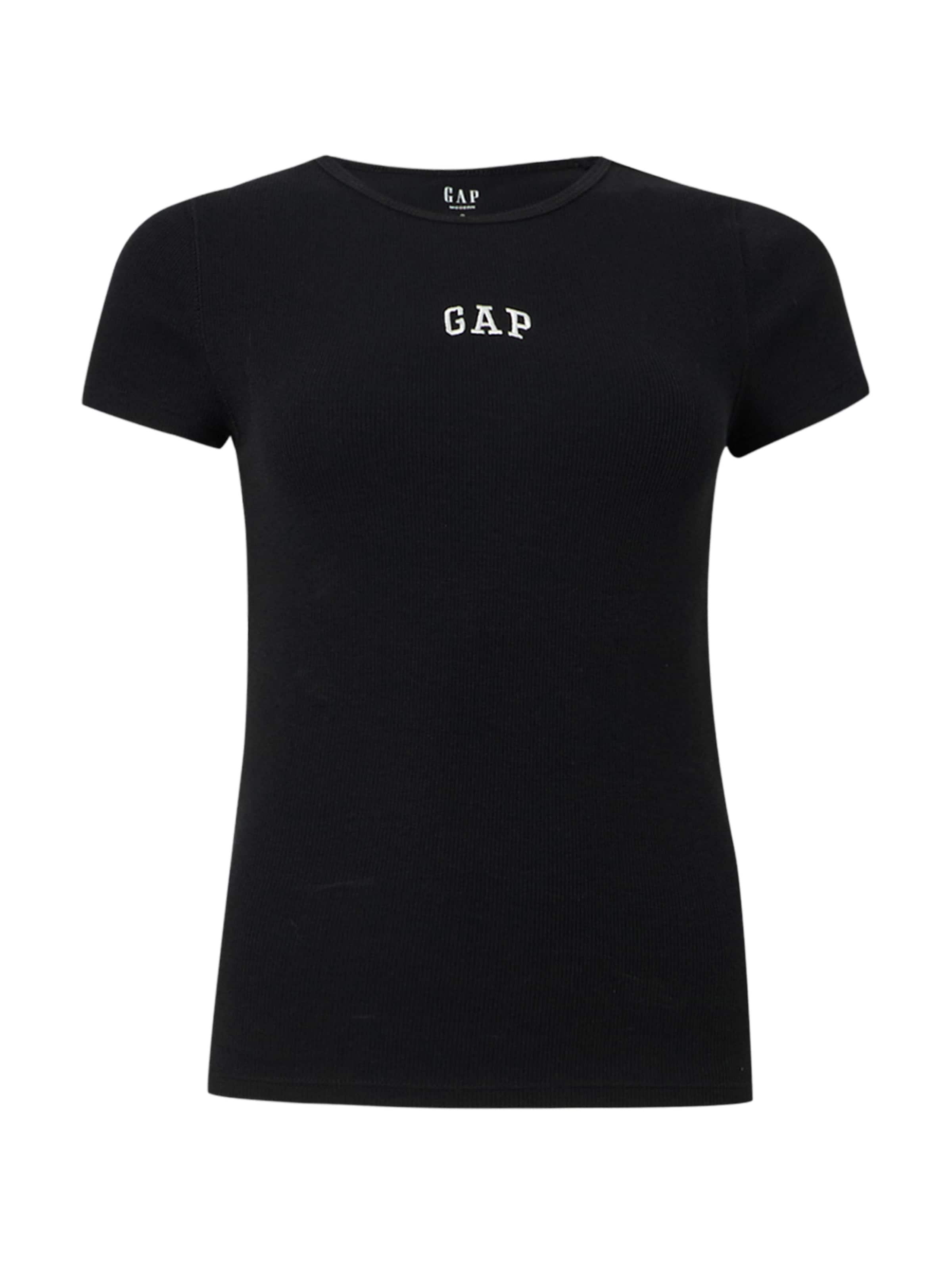 Tricou de la GAP pe negru: față
