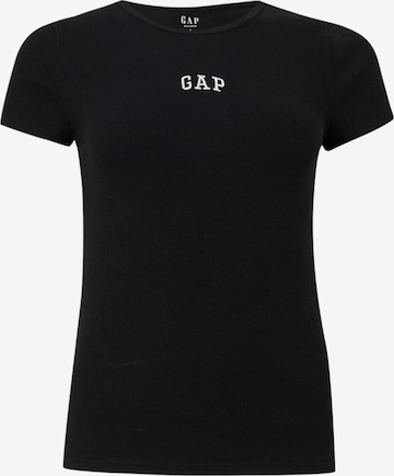 Tricou de la GAP pe negru: față