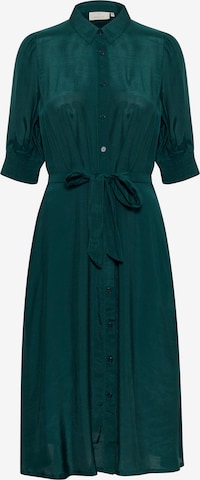 Kaffe Blusenkleid 'Emine' in Grün: Vorderseite