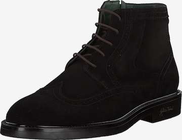 Galizio Torresi Lace-Up Boots in Black: front