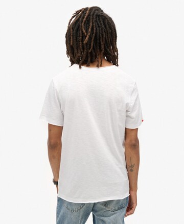 Superdry Tričko – bílá