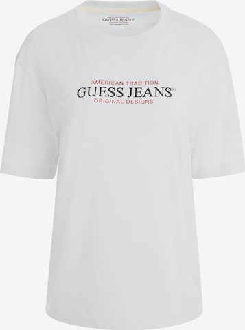 GUESS JEANS Shirt in White: front