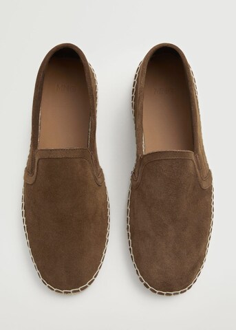 MANGO MAN Espadrilles 'Yute' in Brown