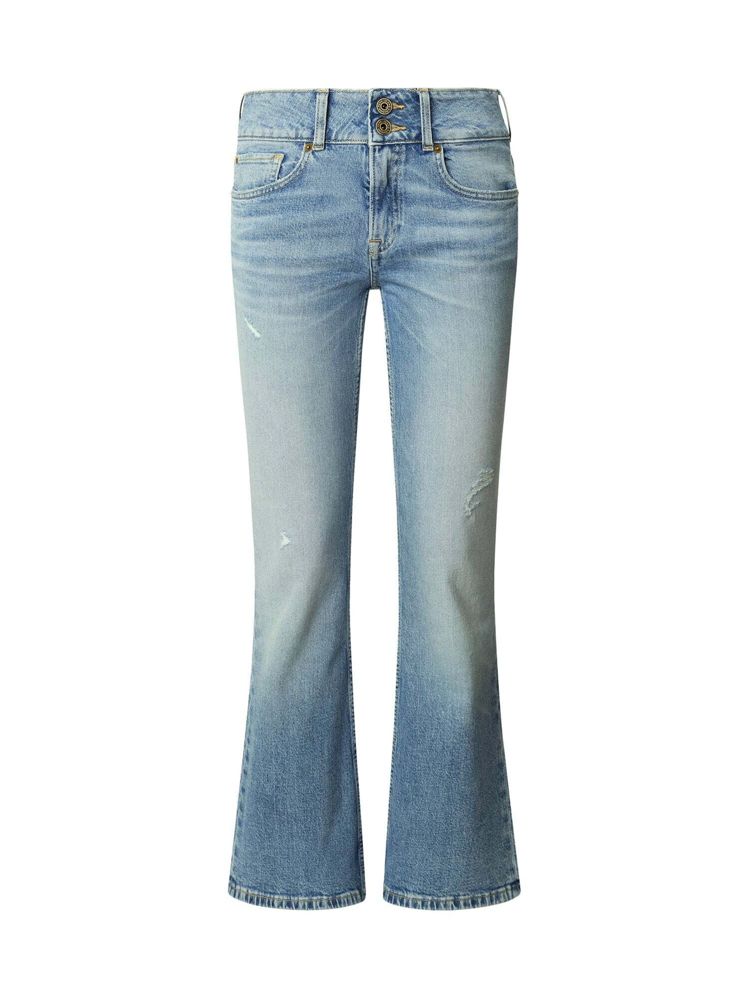 Pepe Jeans Flared Jeans 'Venus' in Blau: Vorderseite