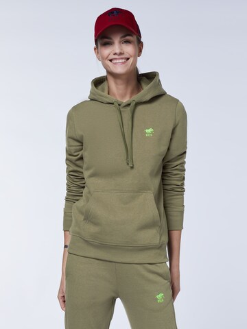 Polo Sylt Sweatshirt in Green: front