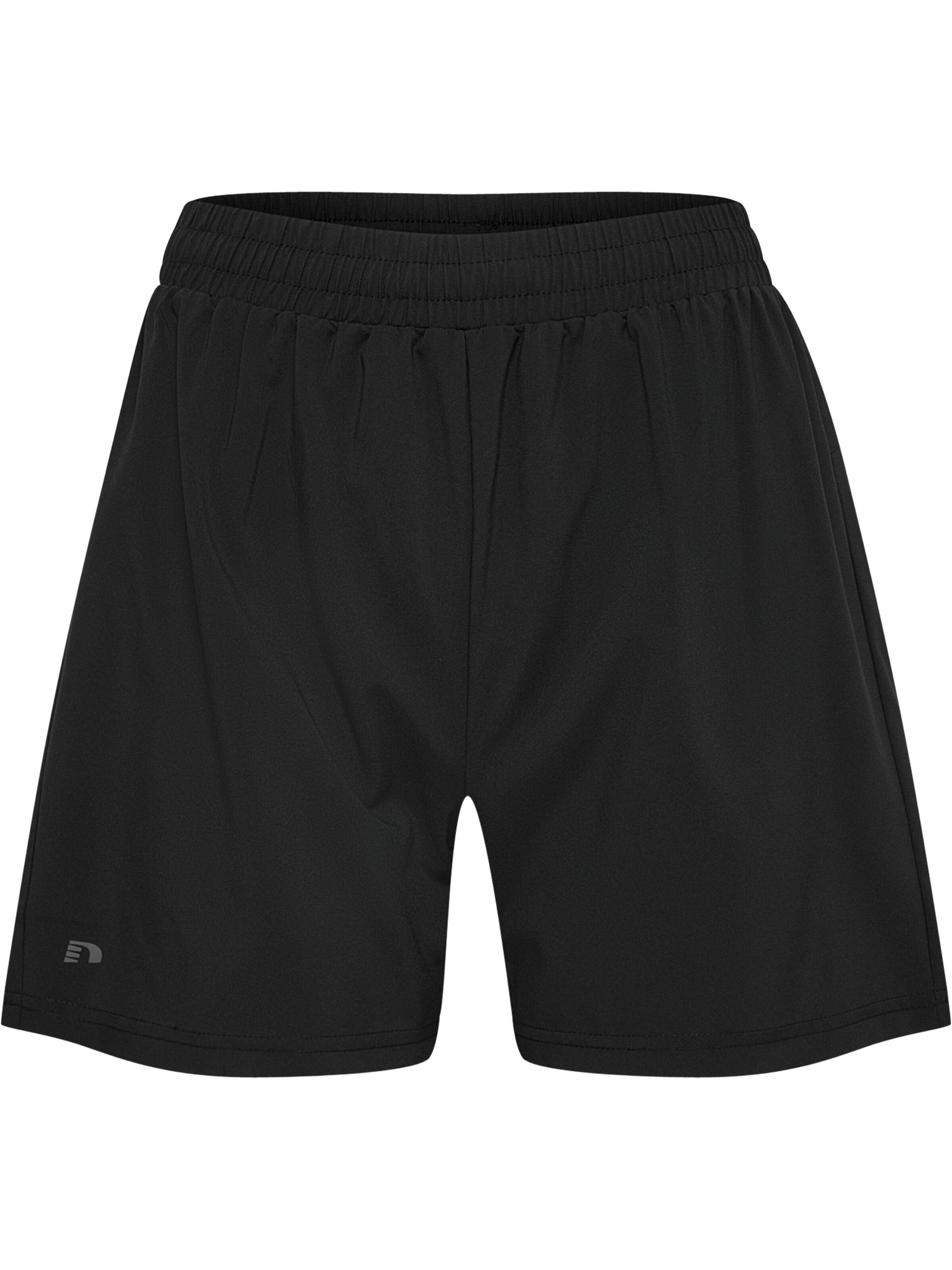 Newline Loosefit Sportshorts 'Max' in Schwarz: Vorderseite