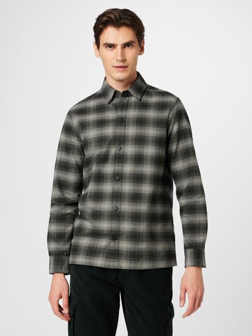 Calvin Klein Regular fit Button Up Shirt in Grey: front