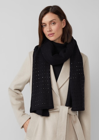 s.Oliver BLACK LABEL Doek in Zwart: voorkant