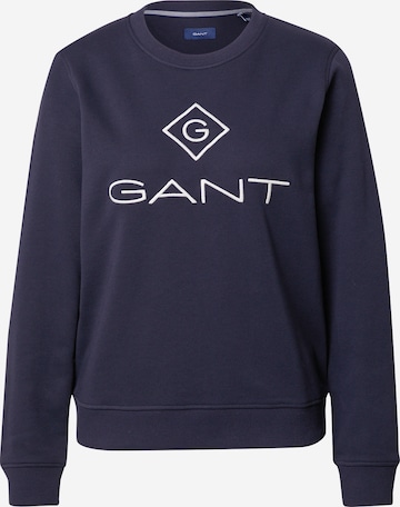 GANT - Sweatshirt 'Lock up' em azul: frente
