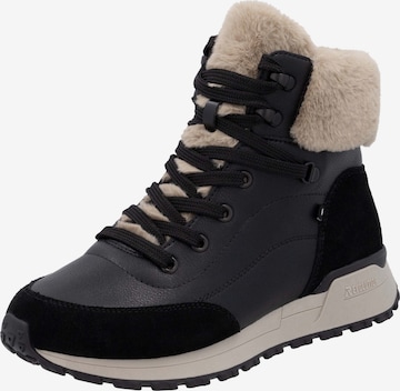Bottines à lacets Rieker Sport en noir : devant