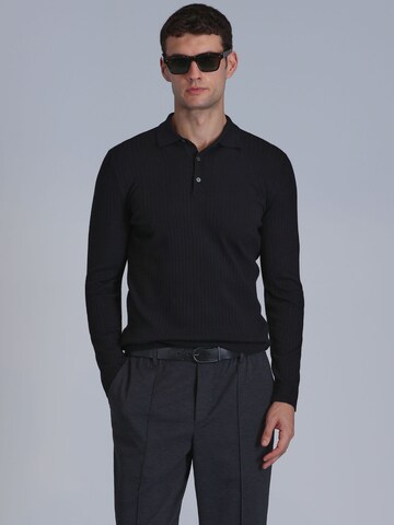 Lufian Sweatshirt in Zwart: voorkant