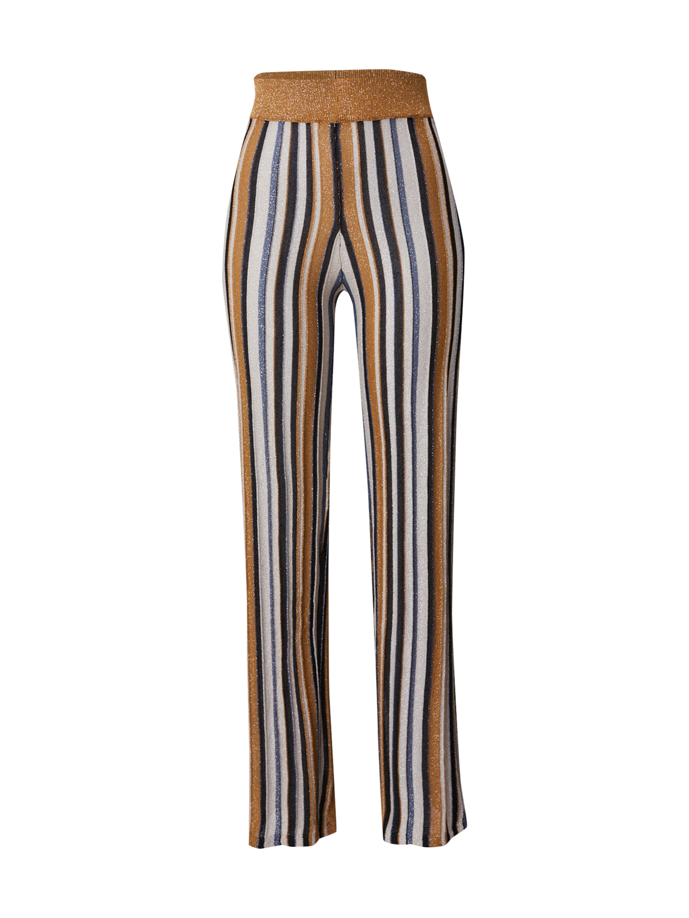 VILA Regular Панталон 'VISAXY' в кафяво: отпред