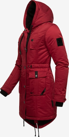 NAVAHOO Winter Parka 'Luluna' in Red