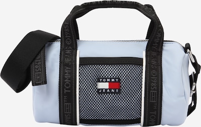 Tommy Jeans Sac de voyage 'Heritage' en bleu marine / bleu clair / rouge / noir, Vue avec produit