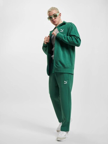 PUMA Sweatvest 'T7' in Groen