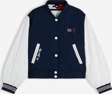 mėlyna TOMMY HILFIGER Demisezoninė striukė: priekis