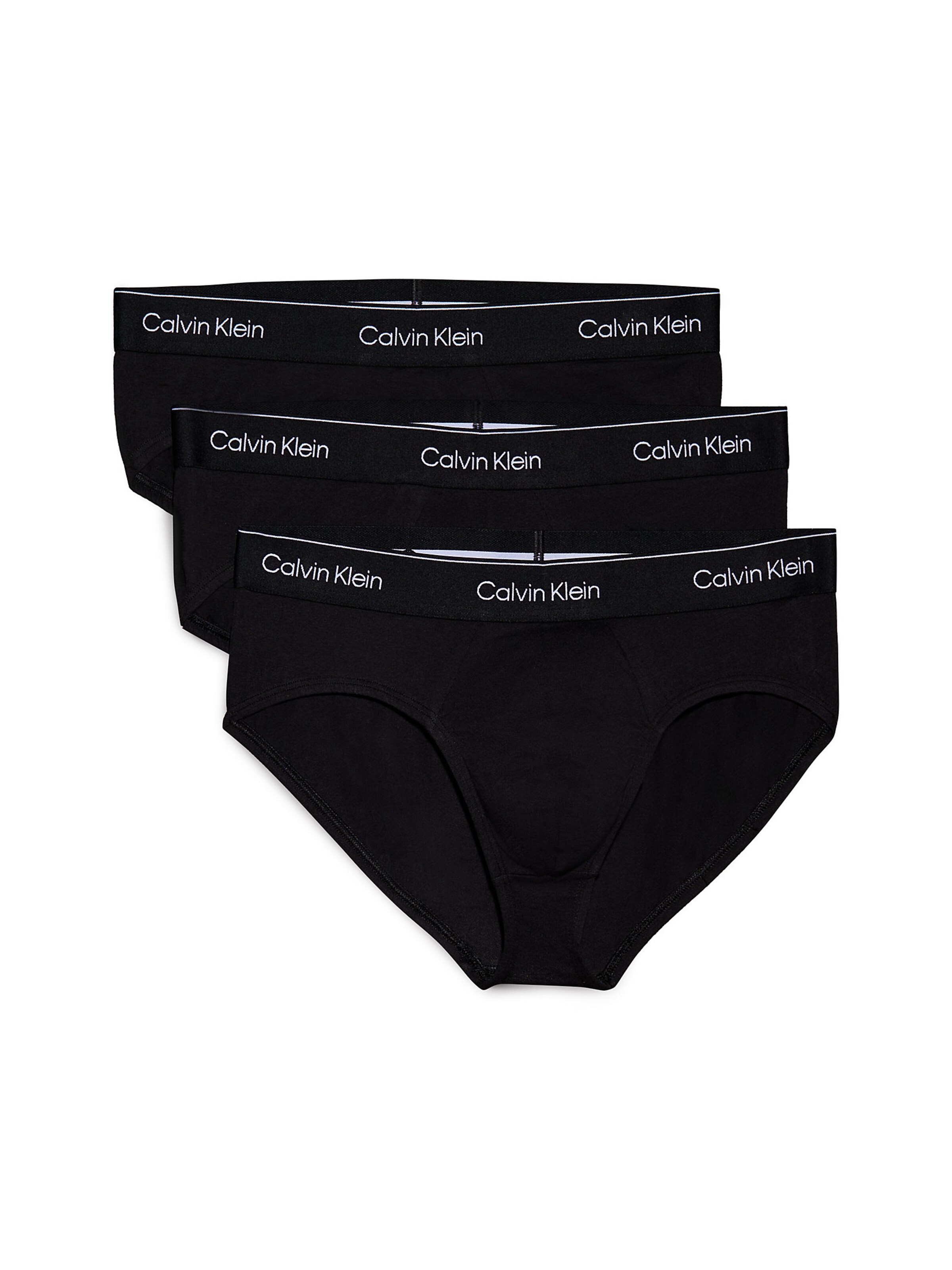 Calvin Klein Underwear Slip in Black: front