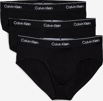 Slip de la Calvin Klein Underwear pe negru: față