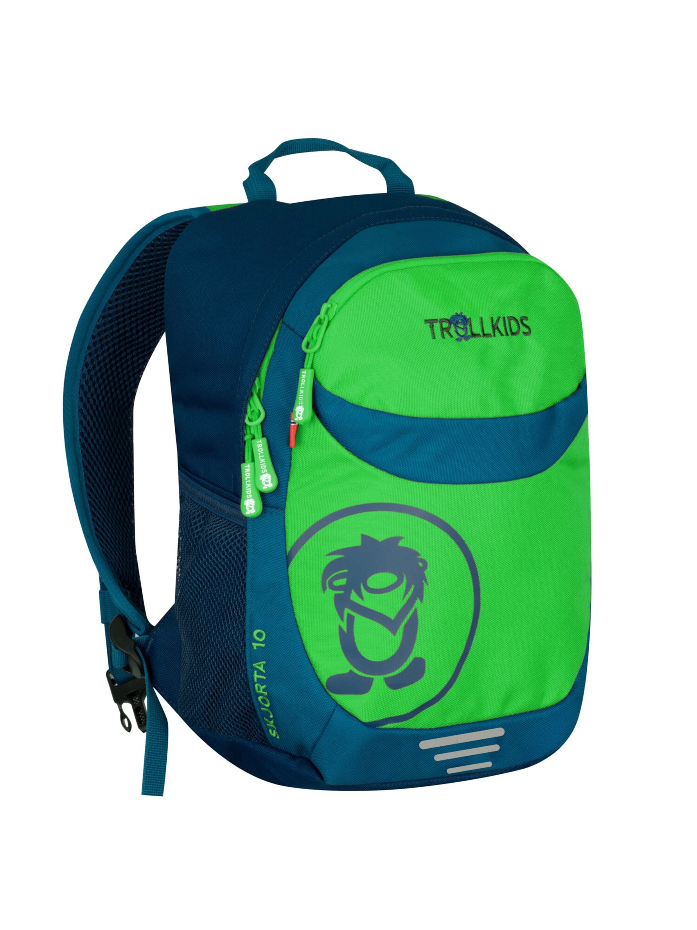 TROLLKIDS Backpack in Green: front