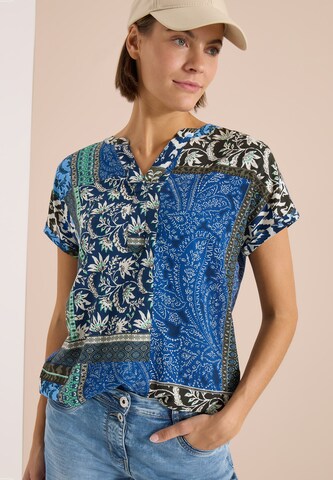 CECIL Blouse in Blue: front