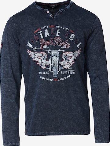 KOROSHI Paita värissä sininen: etupuoli