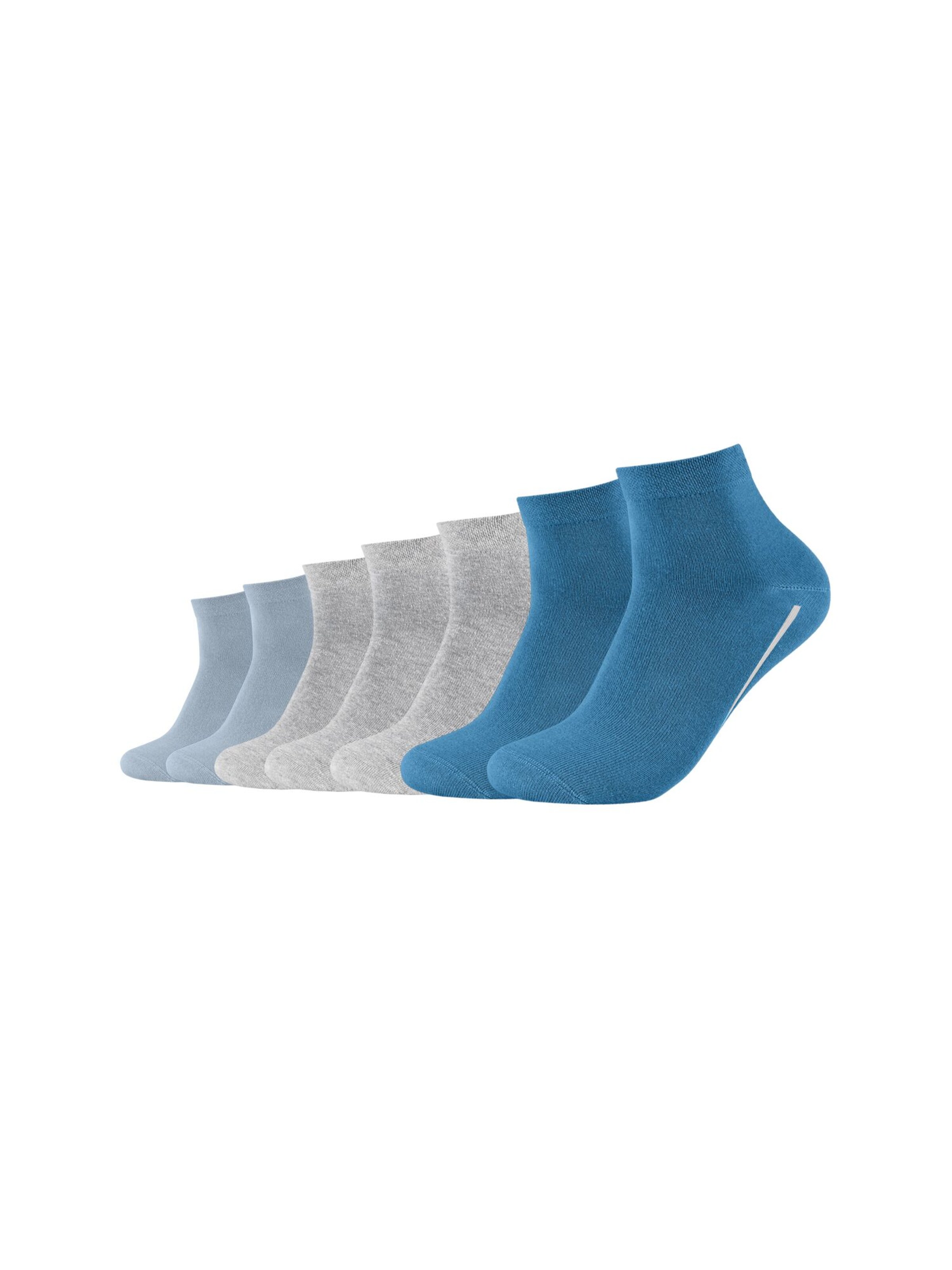 camano Socken in Blau: Vorderseite