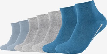 camano Socken in Blau: Vorderseite