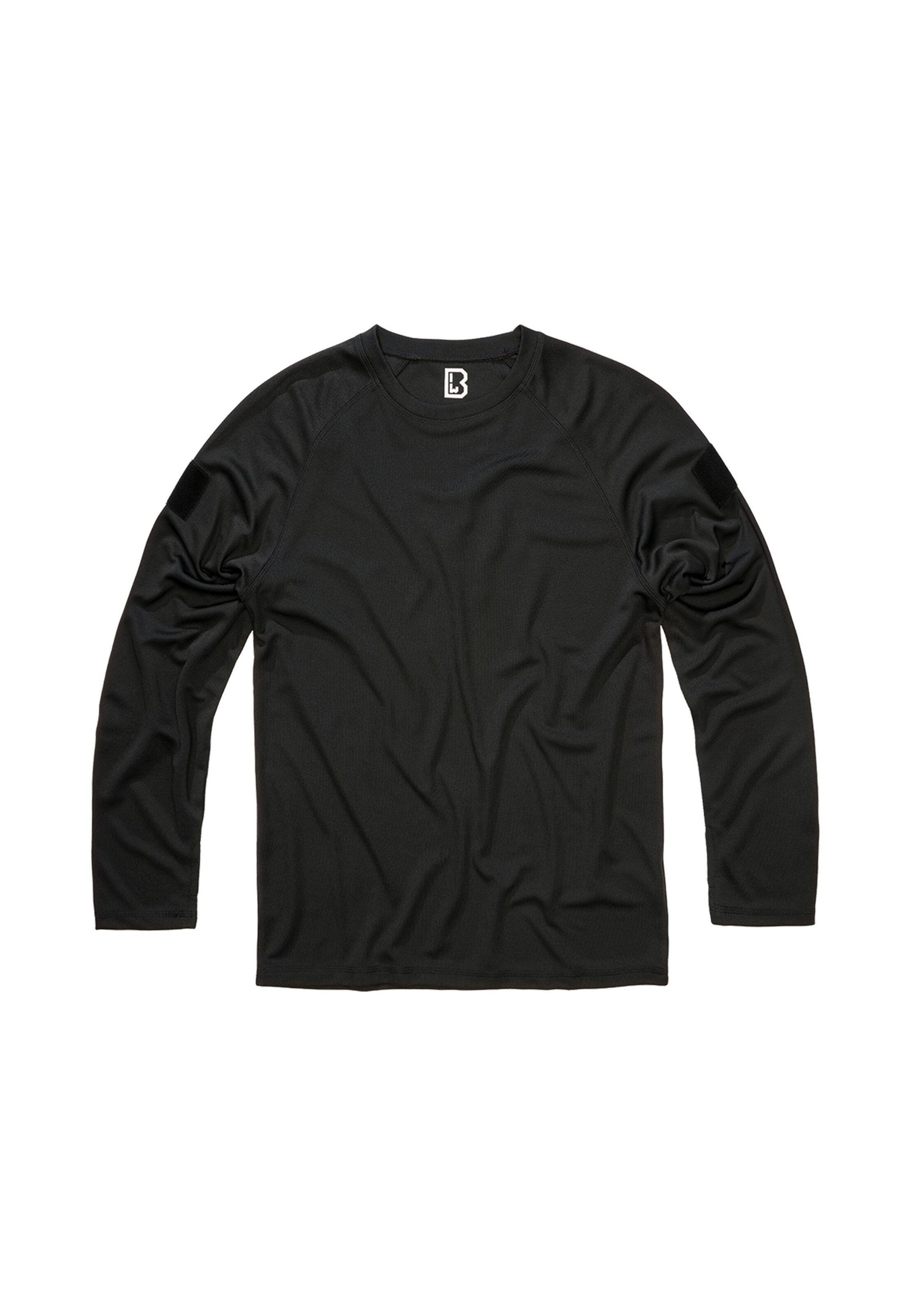 Maglietta di Brandit in nero: frontale