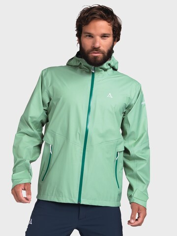 Schöffel Outdoor jacket 'Ryten' in Green: front