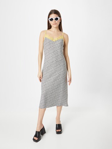 LEVI'S ®Haljina 'Myah Lace Slip Dress' - crna boja