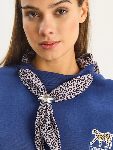 Bianco Lucci Sweatshirt in Blue
