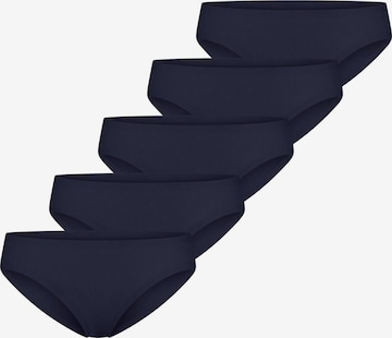 SCHIESSER Slip 'Invisible Light' in Blau: Vorderseite