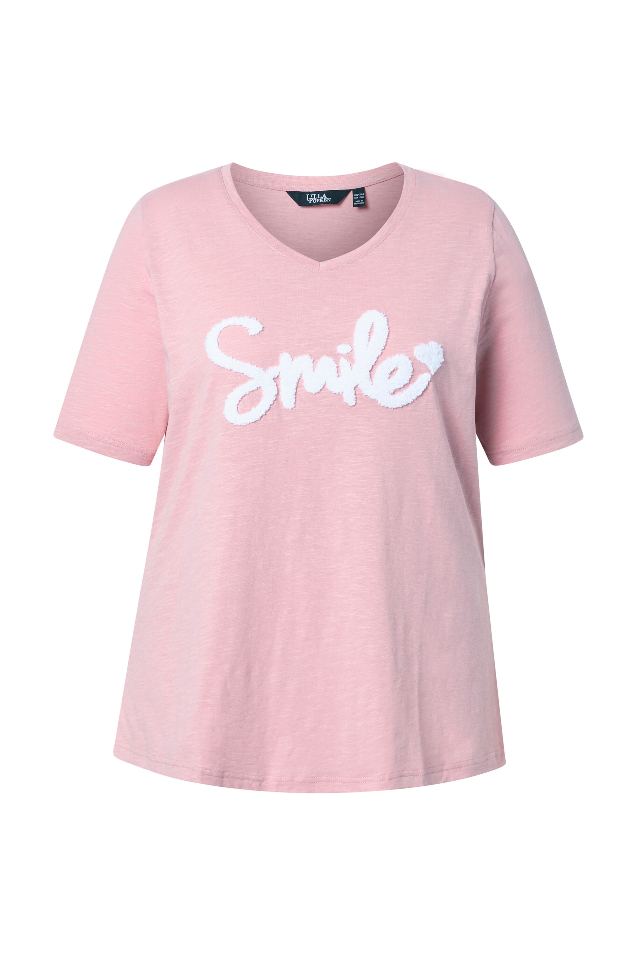 Ulla Popken Shirt in Roze: voorkant