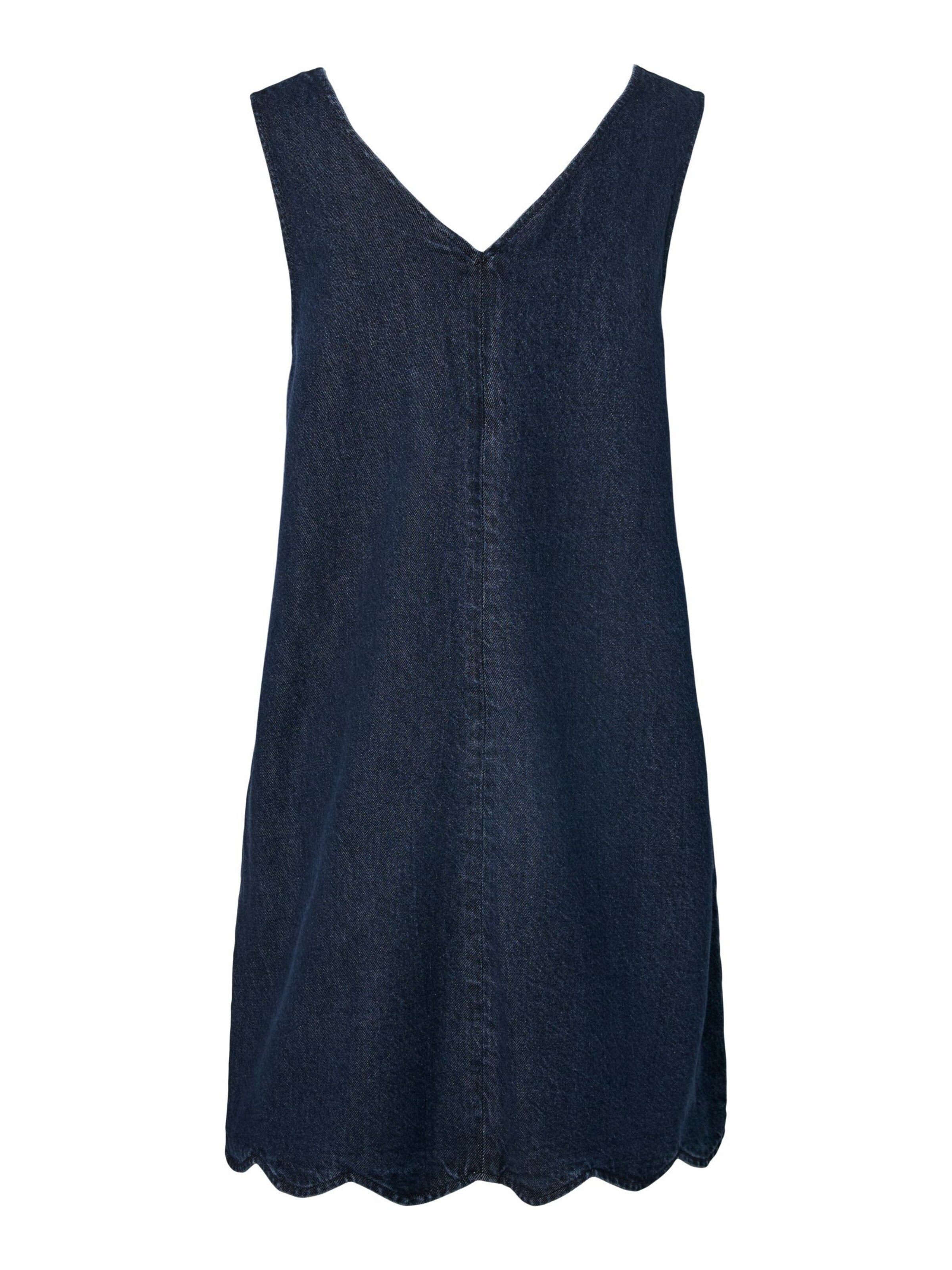 YAS Kjole 'YASScallop' i blå