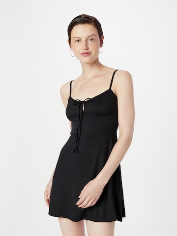 Robe HOLLISTER en noir : devant