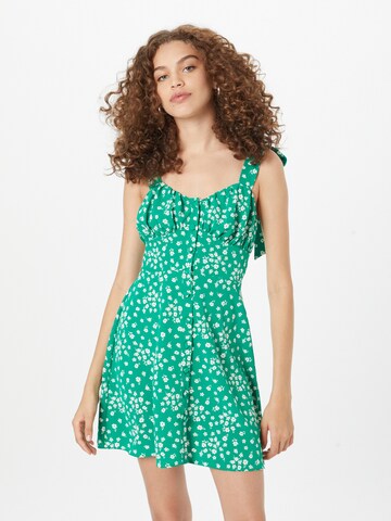 Robe d’été River Island en vert : devant