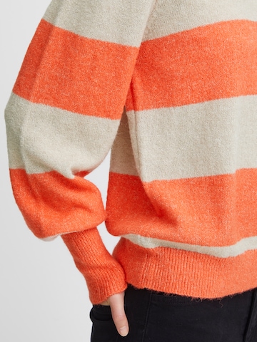 Pullover 'DUSTY' di ICHI in arancione