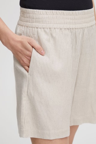 Fransa Loose fit Pants in Beige