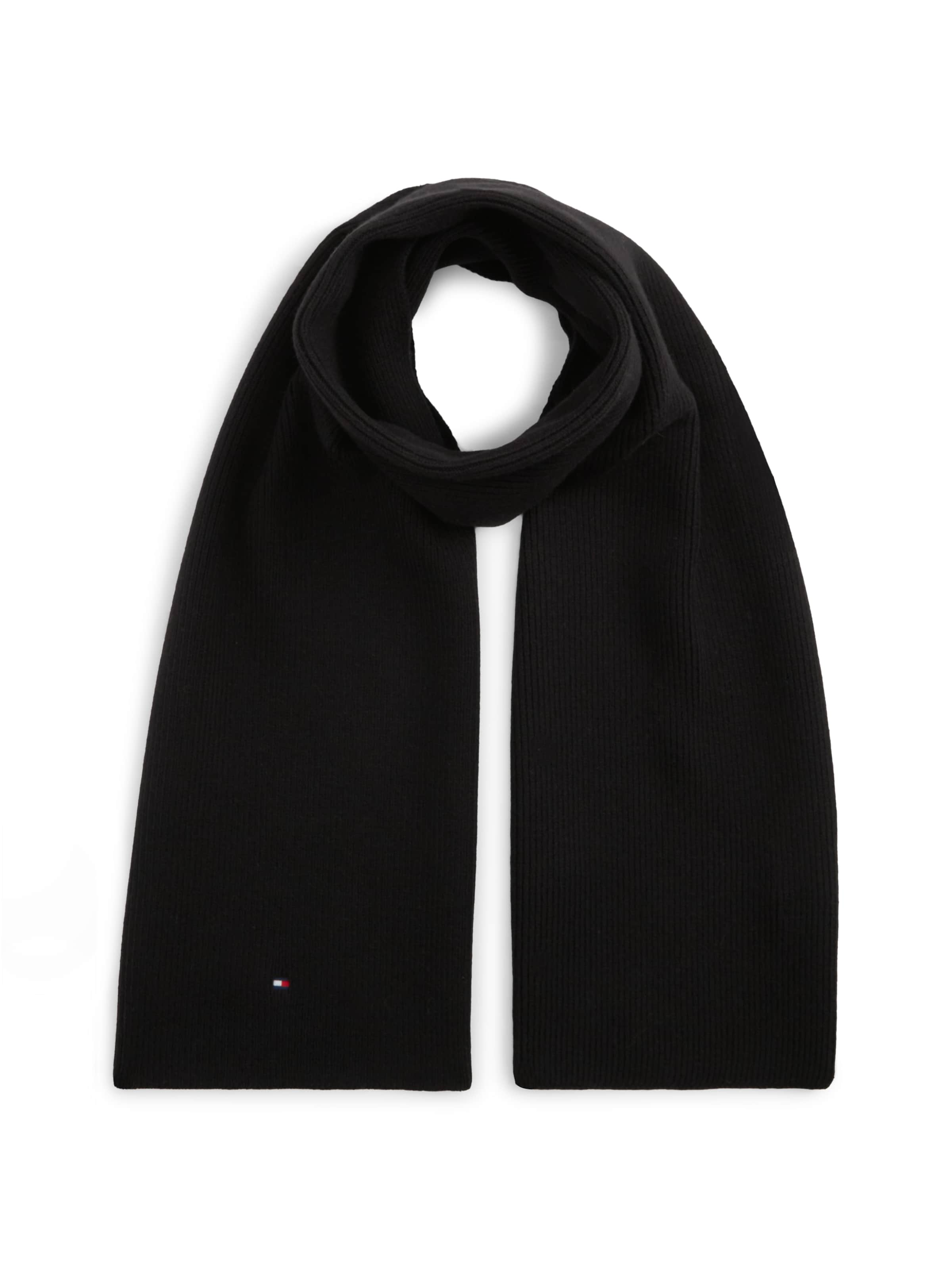 TOMMY HILFIGER Scarf in Black: front