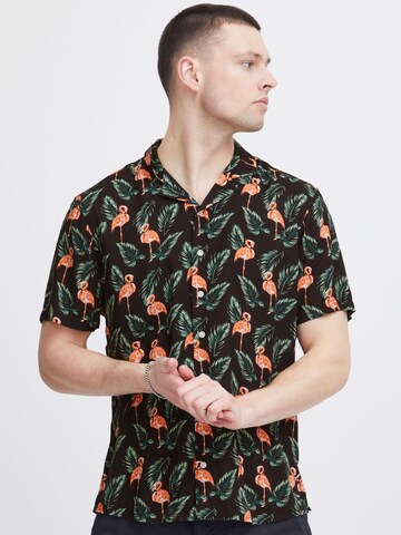 BLEND Regular Fit Hemd in Schwarz: Vorderseite