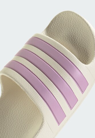 ADIDAS SPORTSWEAR Badeschuh 'Adilette Aqua' in Weiß