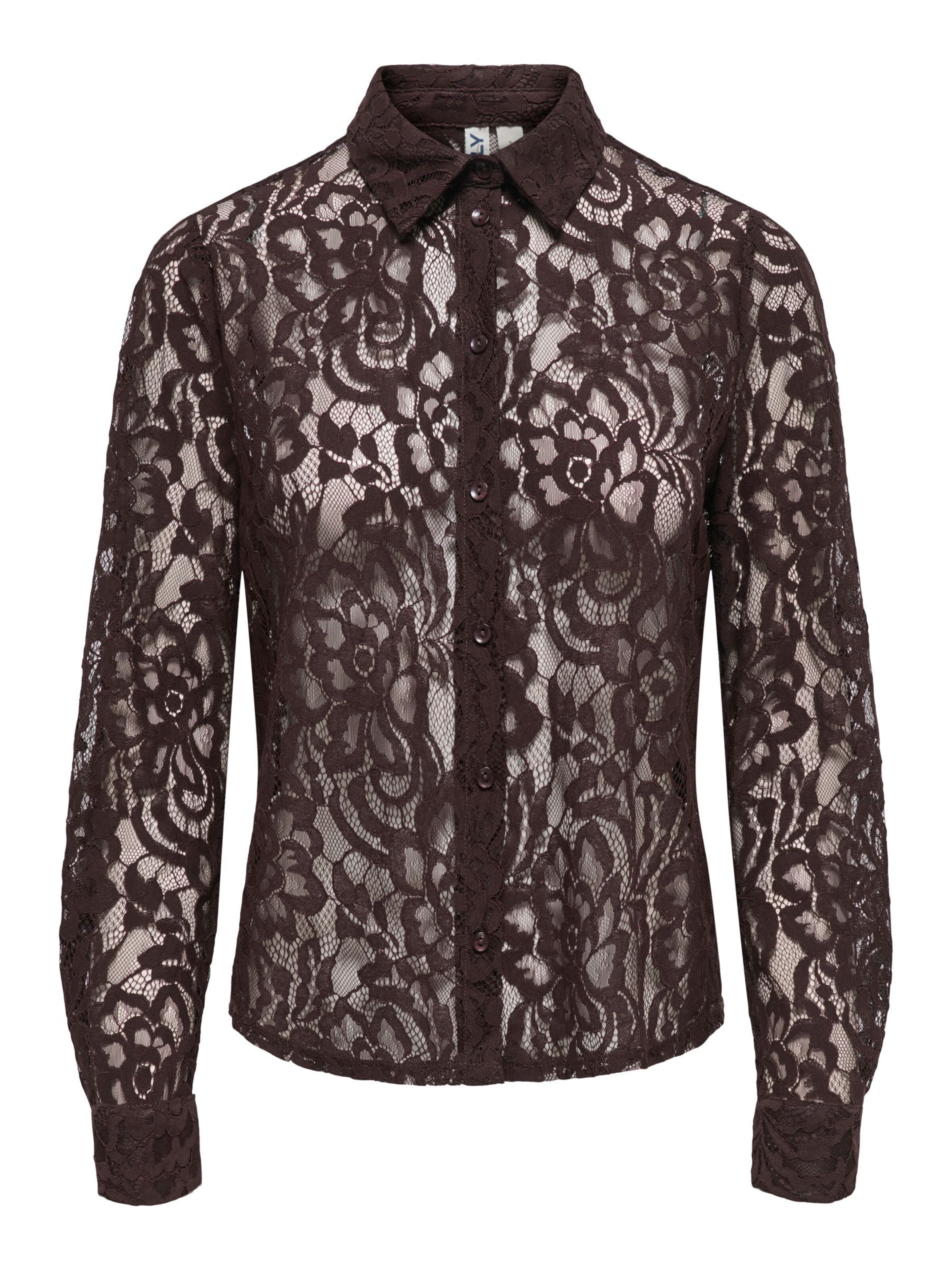 ONLY Bluse 'ONLBirun' i brun: forside