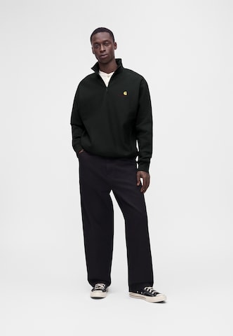 Carhartt WIPRegular Fit Sweater majica 'American Script' - crna boja