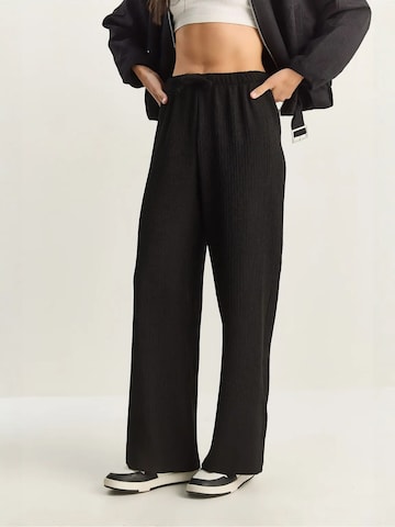 Loosefit Pantalon Bianco Lucci en noir