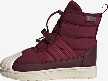 Bottes de neige 'Superstar 360 2.0' ADIDAS ORIGINALS en rouge : devant