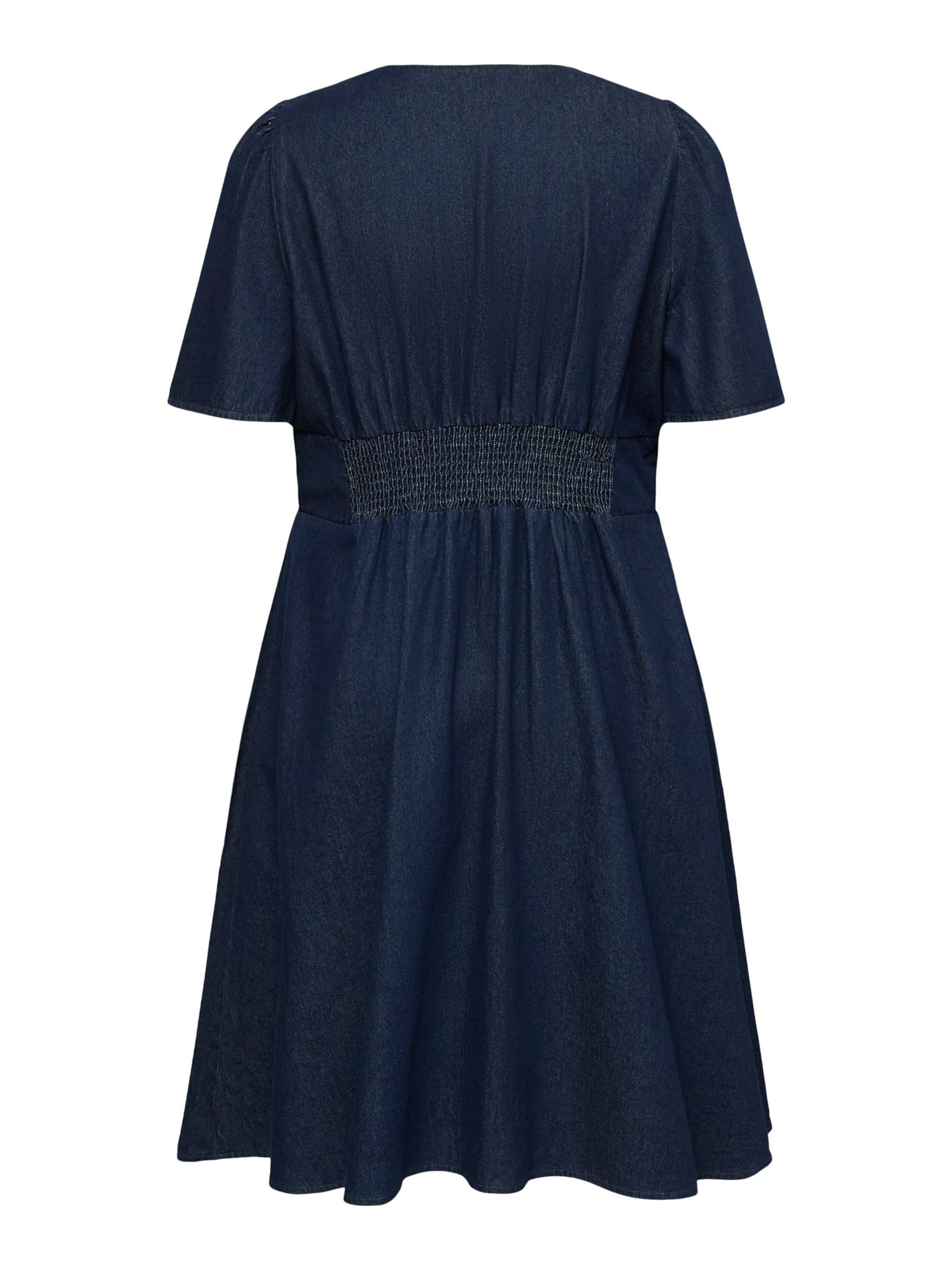 Abito camicia 'VMCMelaney' di Vero Moda Curve in blu